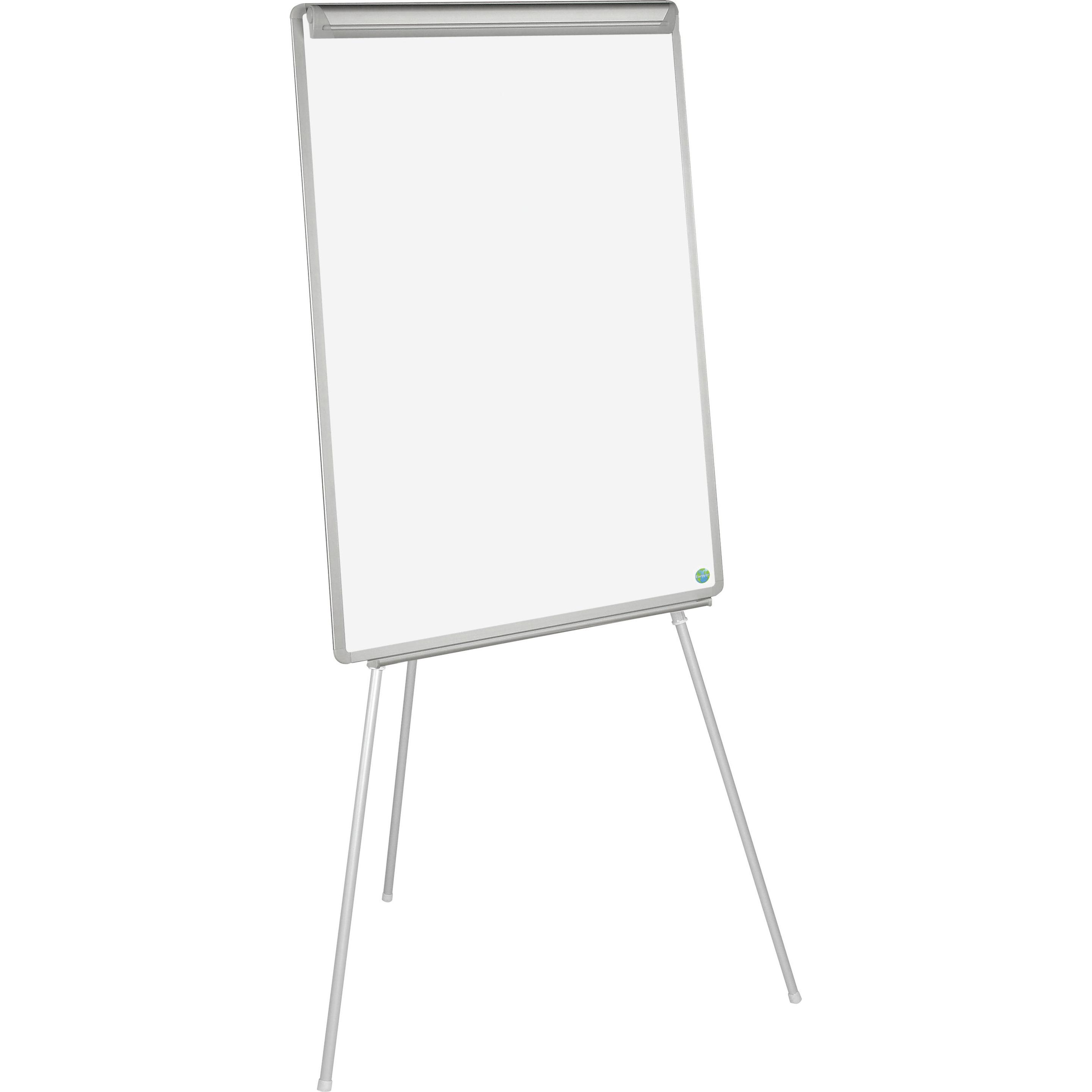 Bi-Office, Präsentationstafel, Earth, Freistehend, 700 x 1000 mm, Porträt, Aluminium, Weiss, 700 mm (70 x 100 cm)