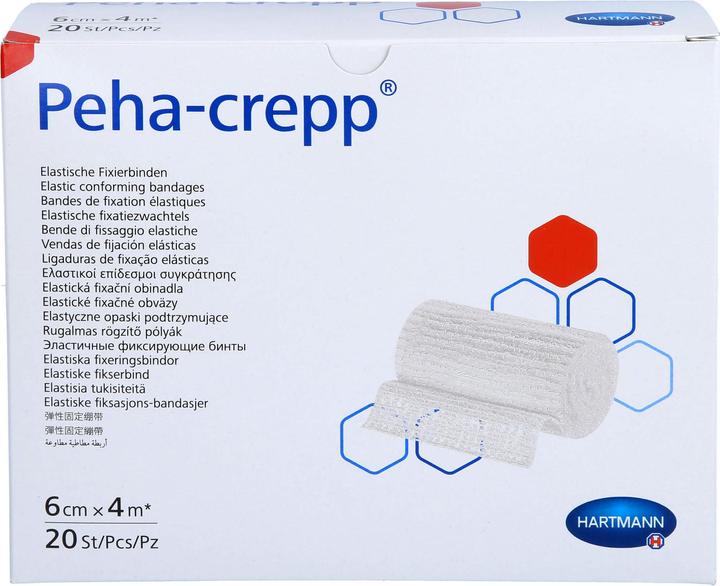 Actual product image IVF Hartmann Kreppbinde 4mx6cm weiss