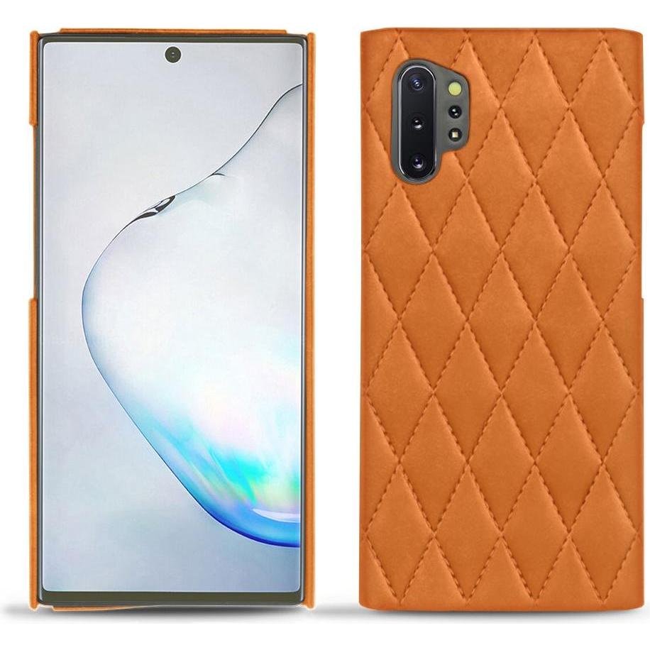 Noreve Lederschutzhülle (Samsung Galaxy Note 10+), Smartphone Hülle, Orange