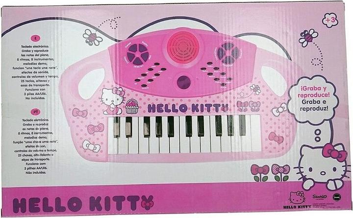 Image du produit Hello Kitty Piano électronique Rose (Anglais, Espagnol, Français, Portugais)