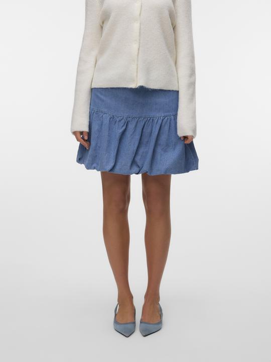 Image du produit Vero Moda VMADINE Hohe Taille Kurzer Rock Jeansrock (L)