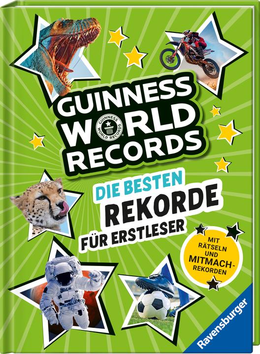 Produktbild Ravensburger Guinness World Records - Die besten Rekorde für Erstleser (Rekordebuch zum Lesenlernen) (Deutsch)