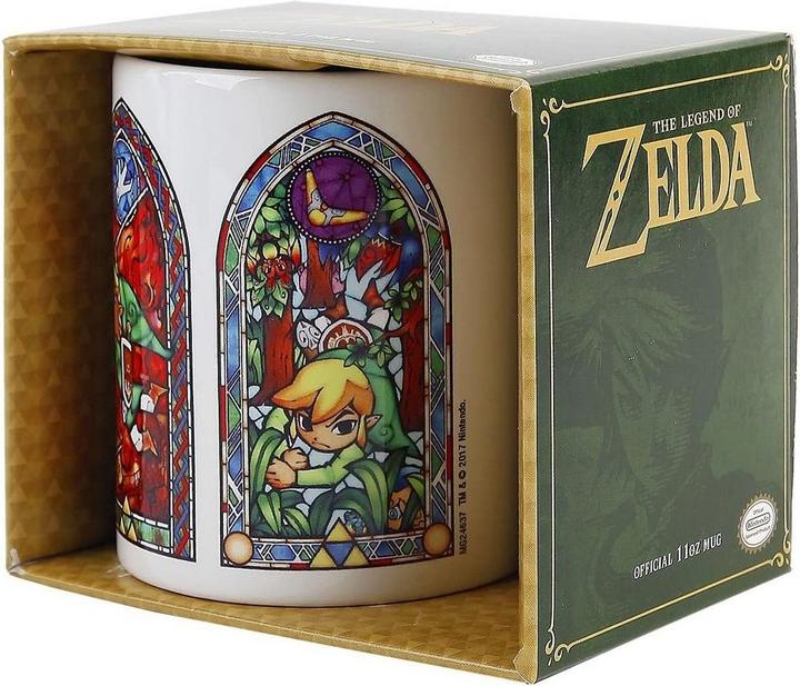 Immagine prodotto The Legend of Zelda Tazza da caffè in vetro colorato (325 ml, 1 x)