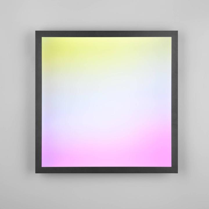 Actual product image Reality Beta LED ceiling light 18W dimmable black matt CCT adjustable light colour night light (2000 lm)