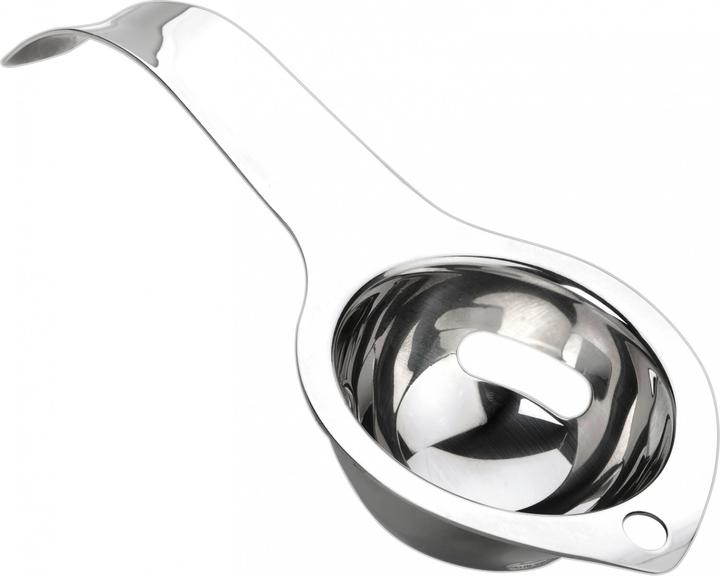 Ibili Separatore di uova in acciaio inox da 17 cm Separa albumi e tuorli senza fatica