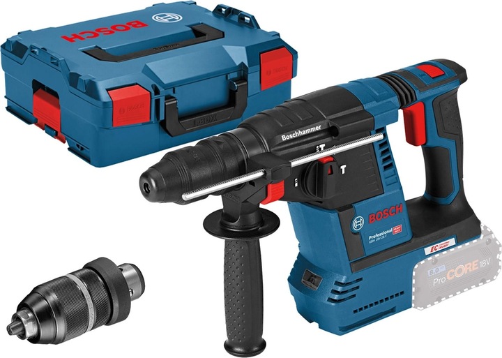 Actual product image Bosch Professional GBH 18V-26 F Cordless Hammer Drill (Rechargeable battery operated)