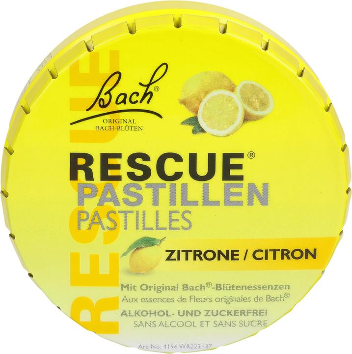 Actual product image Bach Rescue Lemon (30 pcs., Dragée, 50 g)