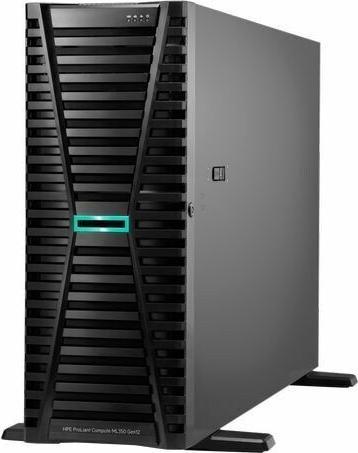 Actual product image HP HPE PL ML350g12 6505P (2.2/12C) 1x64G (P69728) 2x960G MR408i-o 8SFF 2x1000W 1GbE NBD333 Smart Choice (64 GB, Tower Server)