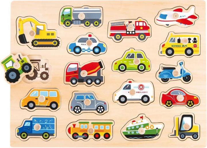 Immagine prodotto Spielba Veicoli di grandi dimensioni con maniglia (18 pezzi)