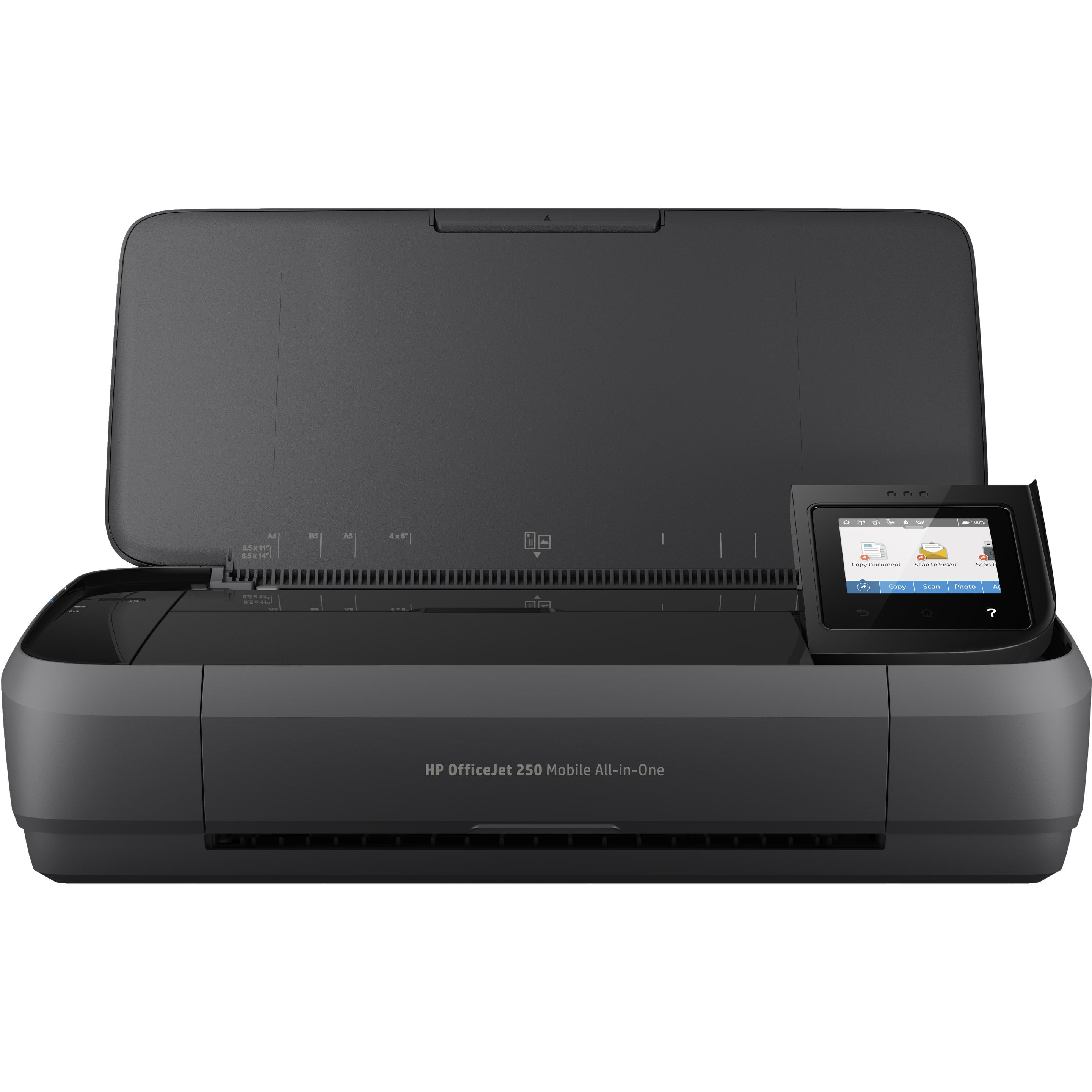 HP OfficeJet 250 Mobile (Tintenpatrone, Farbe), Drucker, Schwarz
