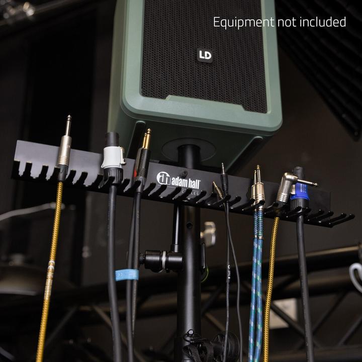 Produktbild Adam Hall CABLE HOLDER PRO - Kabelhalterung für Wand- oder Stativmontage mit 3/8" Gewinde (Stativadapter)