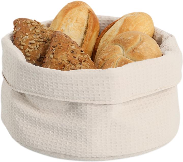 Produktbild Zeller Present Aufbewahrungskorb Waffelpiqué ø 25x13 cm