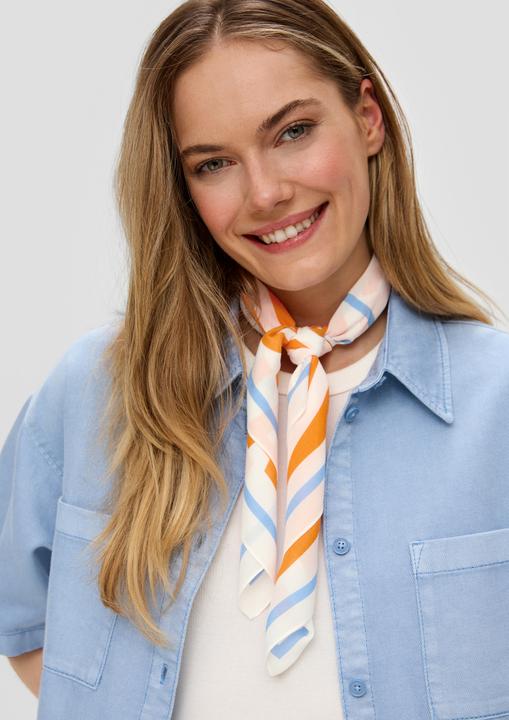Actual product image S.Oliver Tuch Tuch aus Modal mit All-over-Print
