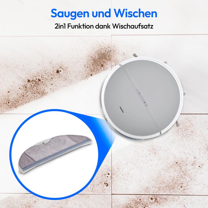Produktbild Life E35 SW Saugroboter mit Wischfunktion (2000 Pa, Wischtuch)