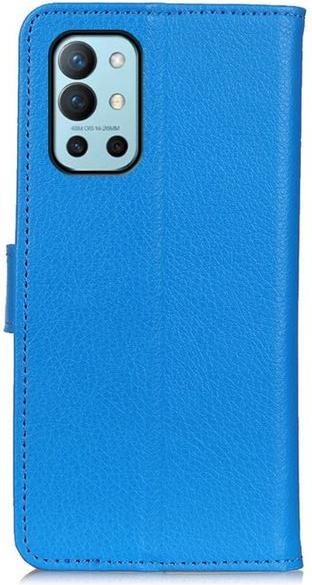 Actual product image MU Classic Litchi Leather Bookcover Series (OnePlus 9R)