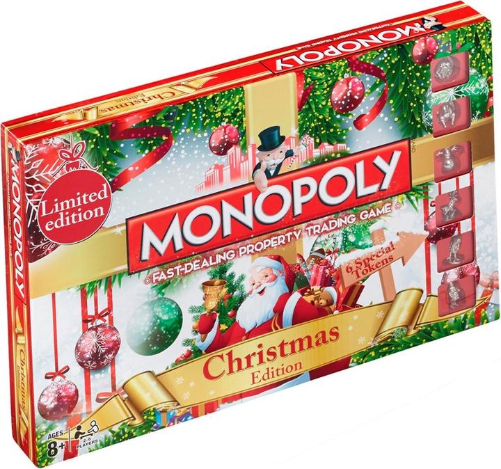 Produktbild Winning Moves Monopoly Christmas Edition (Englisch, 2 - 6 Spieler)