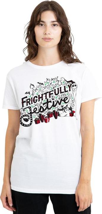 Immagine prodotto The Nightmare Before Christmas Frightfully Festive Holiday Maglietta Donna (XXL)