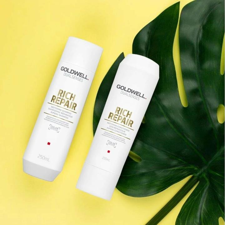 Image du produit Goldwell Riche réparation (250 ml, Shampoing liquide)