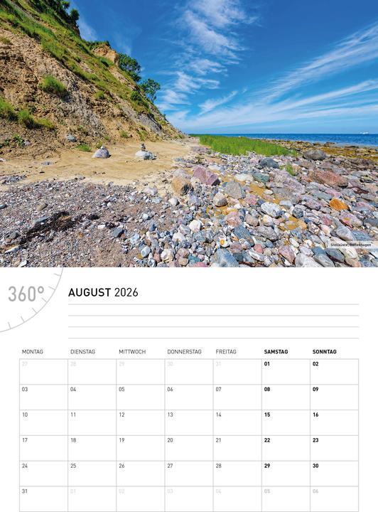 Produktbild MecklenburgerBuchtBroschürenkalender2026 (A3, A4)