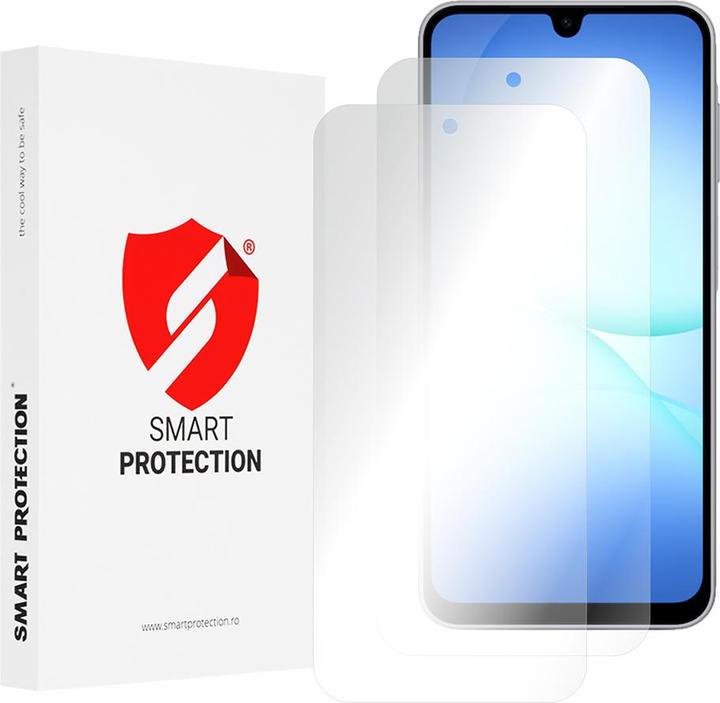 Produktbild Smart Protection - Premium Classic (2 pack) - Samsung Galaxy A16 4G / A16 5G - Clear (2 Stk., Samsung Galaxy A16 5G)