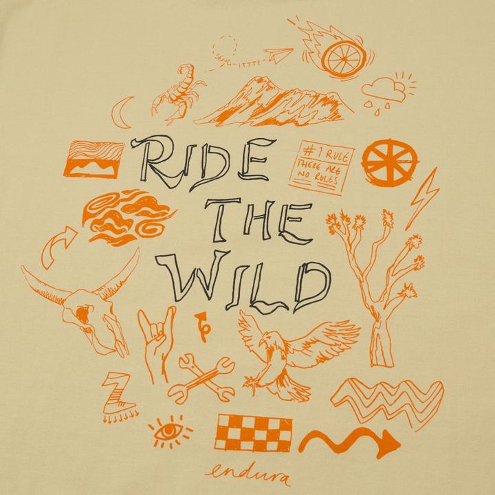 Actual product image Endura Ride The Wild Graphic T-Shirt (XXL)