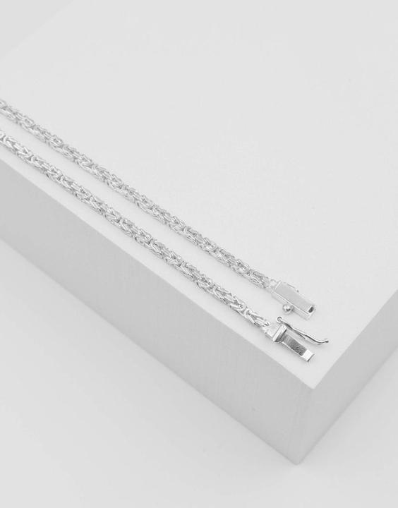 Immagine prodotto Muau Catena del Re (Oro bianco 750/18 carati, 50 cm)