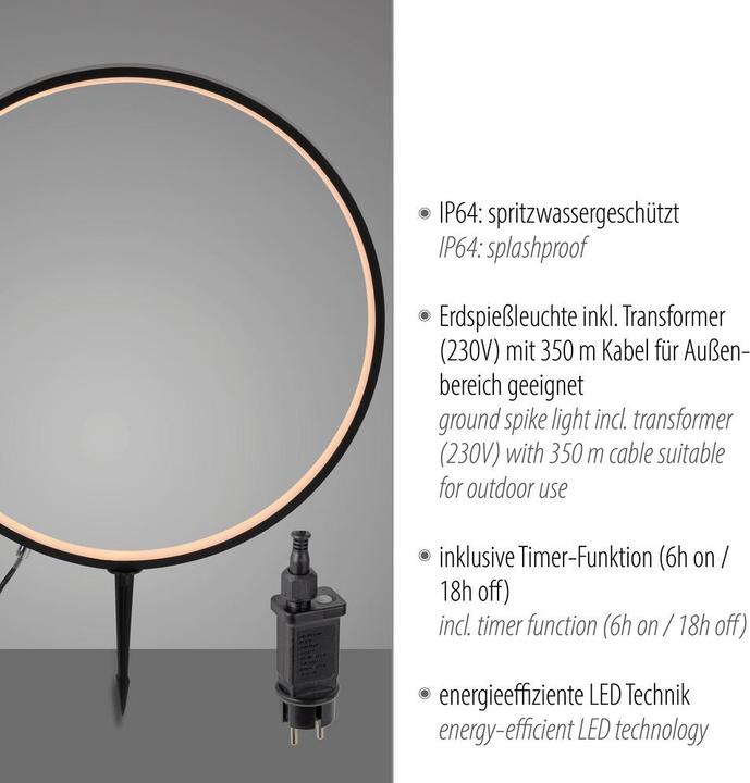 Produktbild Selltec LED Aussenleuchte (320 lm, IP65)