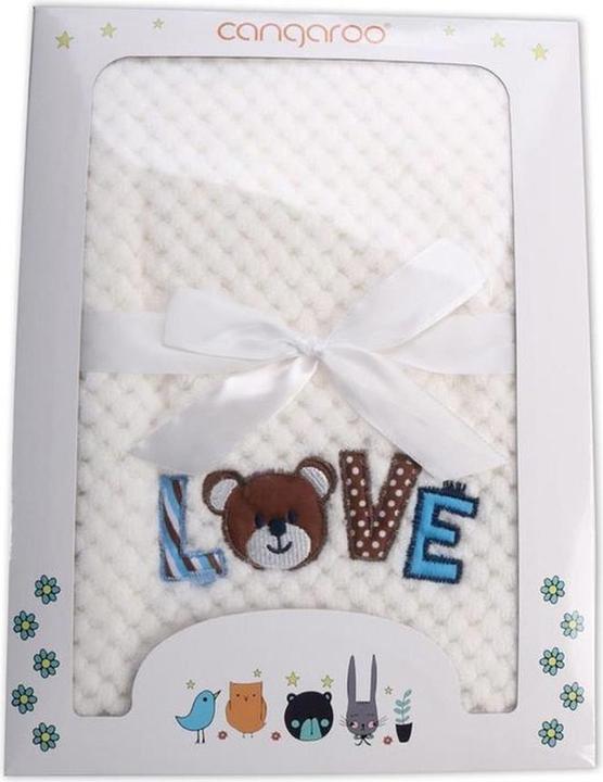 Productafbeelding Cangaroo Freya Fleece Babydeken 80x110cm (80 x 110 cm)