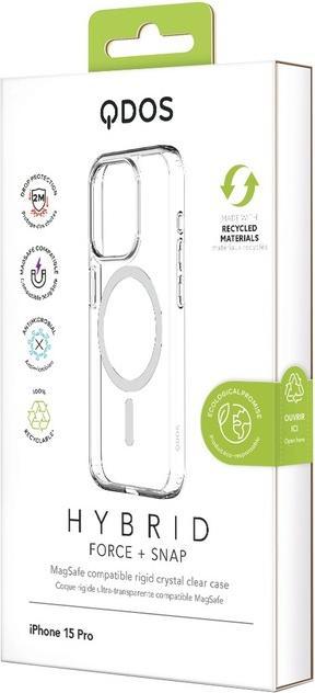 Produktbild QDOS Hybrid Force + Snap (Apple iPhone 15 Pro)
