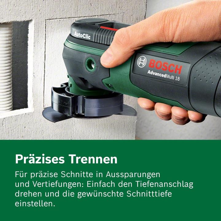 Actual product image Bosch Home & Garden AdvancedMulti 18 without battery and charger