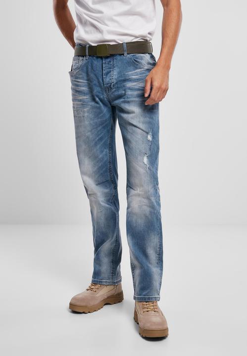 Actual product image Brandit Will Washed Denim Jeans (W32/L34)