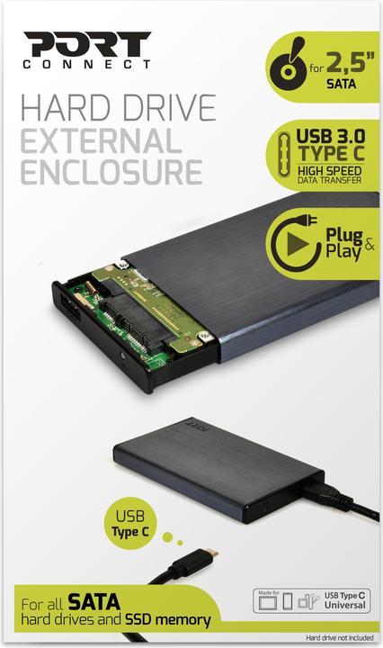 Produktbild Port Designs HDD Gehäuse (2.5")