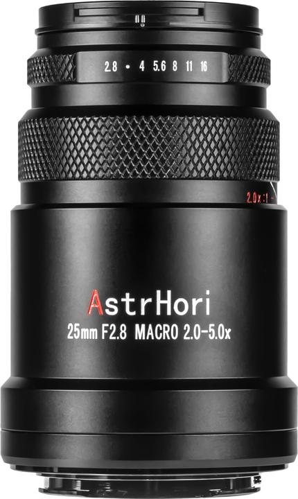 Image du produit AstrHori 25mm f/2,8 2-5X pour Nikon Z (plein format) (Nikon Z, Plein format)