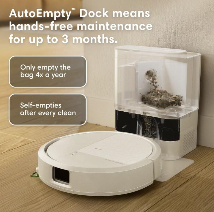 Produktbild iRobot Roomba® 115 Combo Robot + + AutoEmpty™ weiss