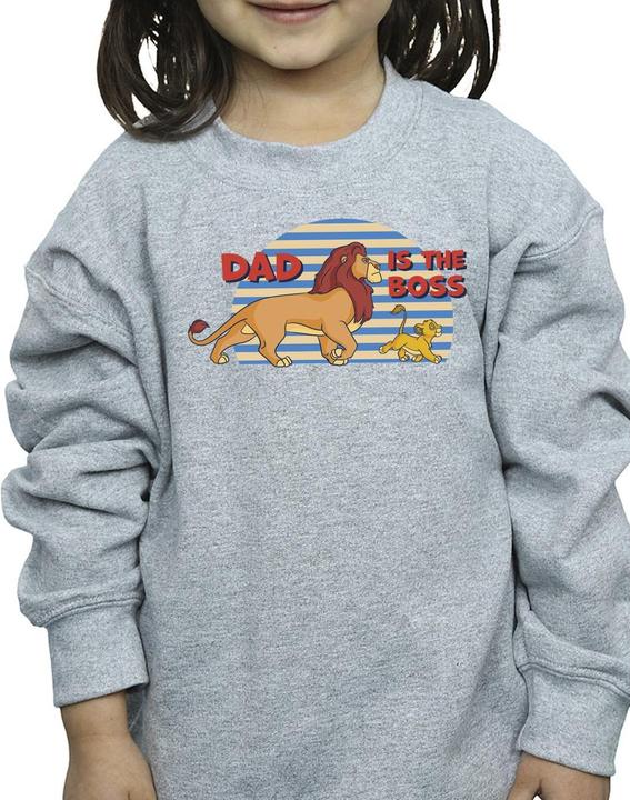 Produktbild Disney The Lion King Dad Boss Sweatshirt Mädchen (116)