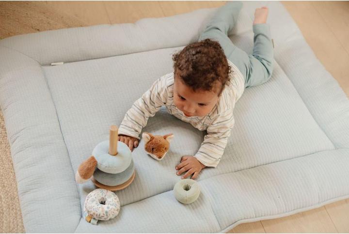 Actual product image Little Dutch Stacking tower with rings Forest Friends