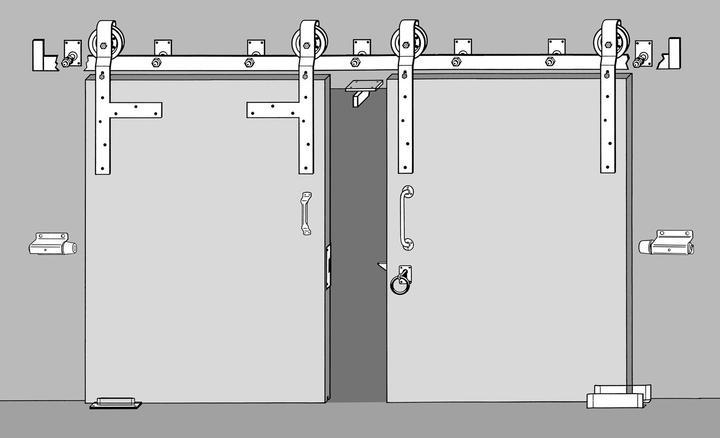 Image du produit Webi Rouleaux pour portails coulissants