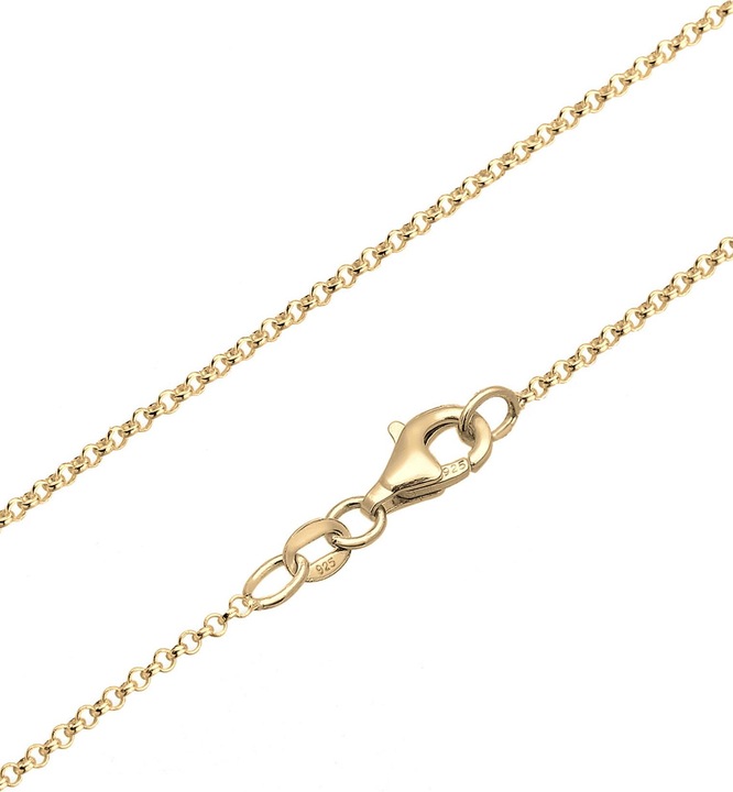 Produktbild Elli Halskette Erbskette Globus Weltkugel Syn. Howlith 925 Silber (925er Sterling Silber, Synthetischer Türkis, 70 cm)