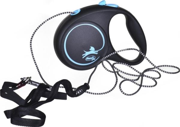 Productafbeelding Flexi Zwart Design Touw (M, Hond, Algemeen)