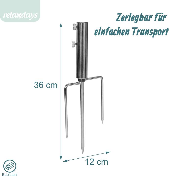 Produktbild Relaxdays Rasendorn