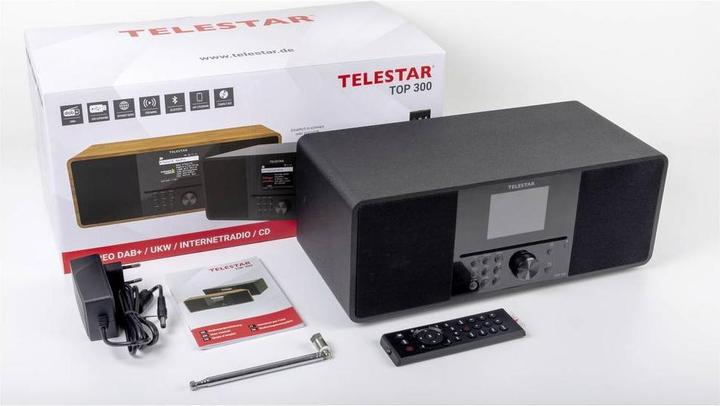 Productafbeelding Telestar Top 300 (DAB+, FM, Internet radio, Bluetooth, WiFi)