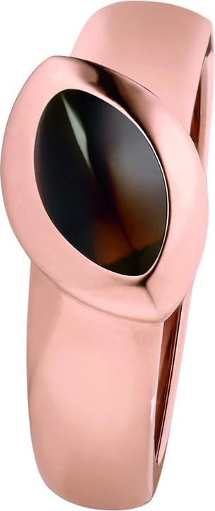 Produktbild Xen Ring mit braunen Hydrothermal Quarz rosè vergoldet (58)