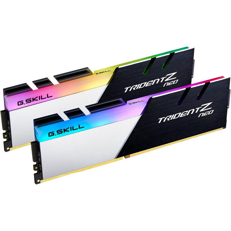 G.Skill Trident Z Neo (2 x 16GB, 3600 MHz, DDR4-RAM, DIMM), RAM, Schwarz, Silber