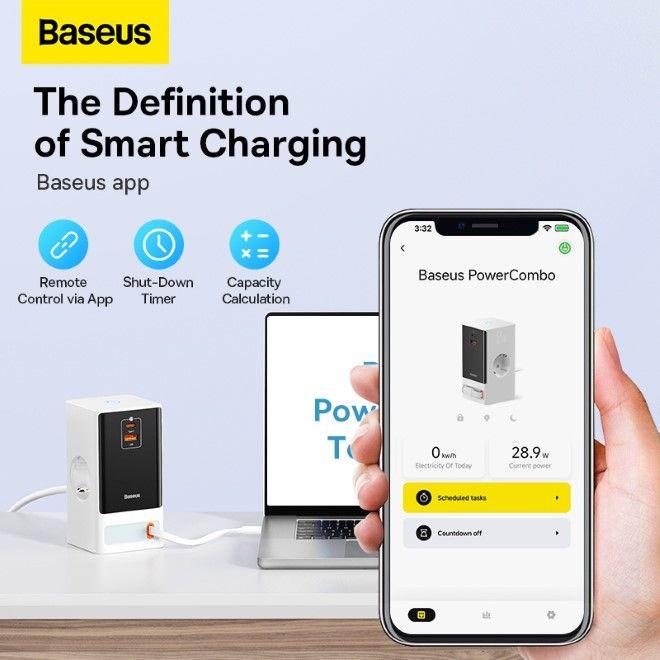 Produktbild Baseus PowerCombo Digital PowerStrip (65 W)