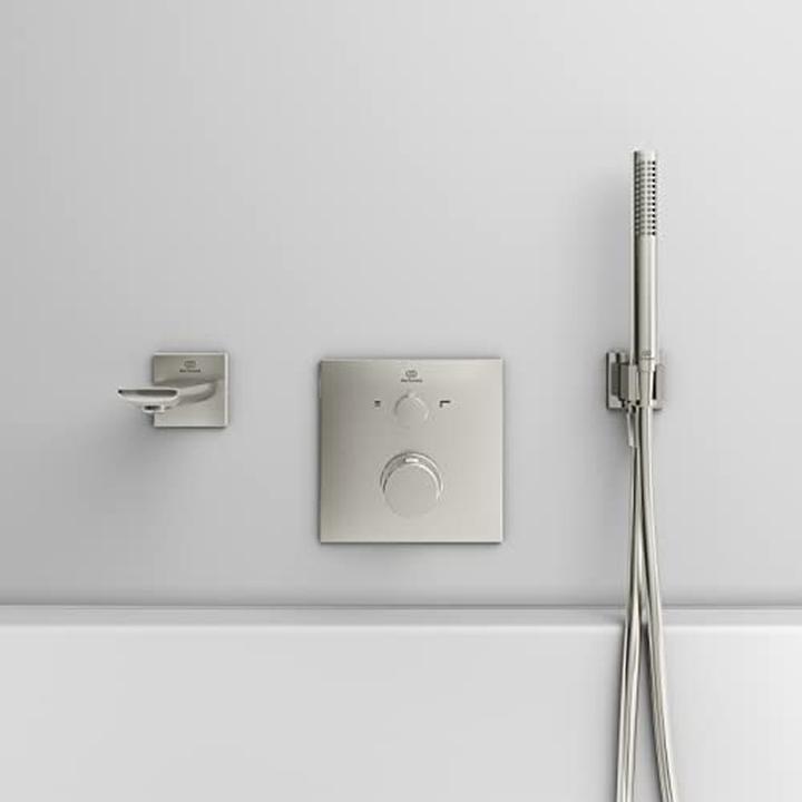 Produktbild Ideal Standard Handbrause Idealrain Atelier rund 25 mm silver storm BC774GN (8 l/min)