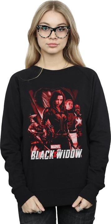 Image du produit - Sweat BLACK WIDOW MOVIE RED GROUP - Femme (M)