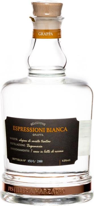 Produktbild Marzadro Espressioni Bianca 0,7l 43%