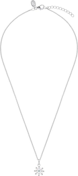 Immagine prodotto Prinzessin Lillifee Collana per ragazze, argento 925, zirconi sintetici. | Fiocco di neve (Argento 925, 35 - 40 cm)