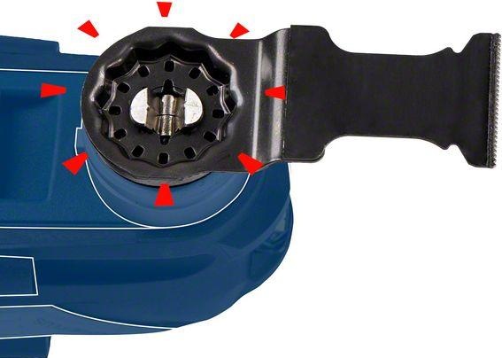 Produktbild Bosch Professional Zubehör EXPERT MultiMax AIZ 32 APIT Blatt für Multifunktionswerkzeuge, 32 mm, 10 Stück
