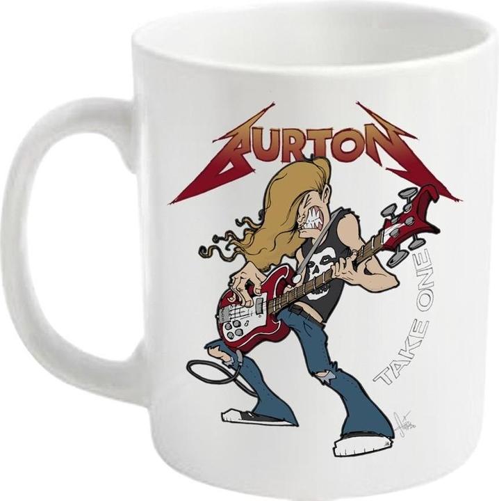Produktbild Metallica Kaffeebecher Cliff Burton Take One (325 ml)